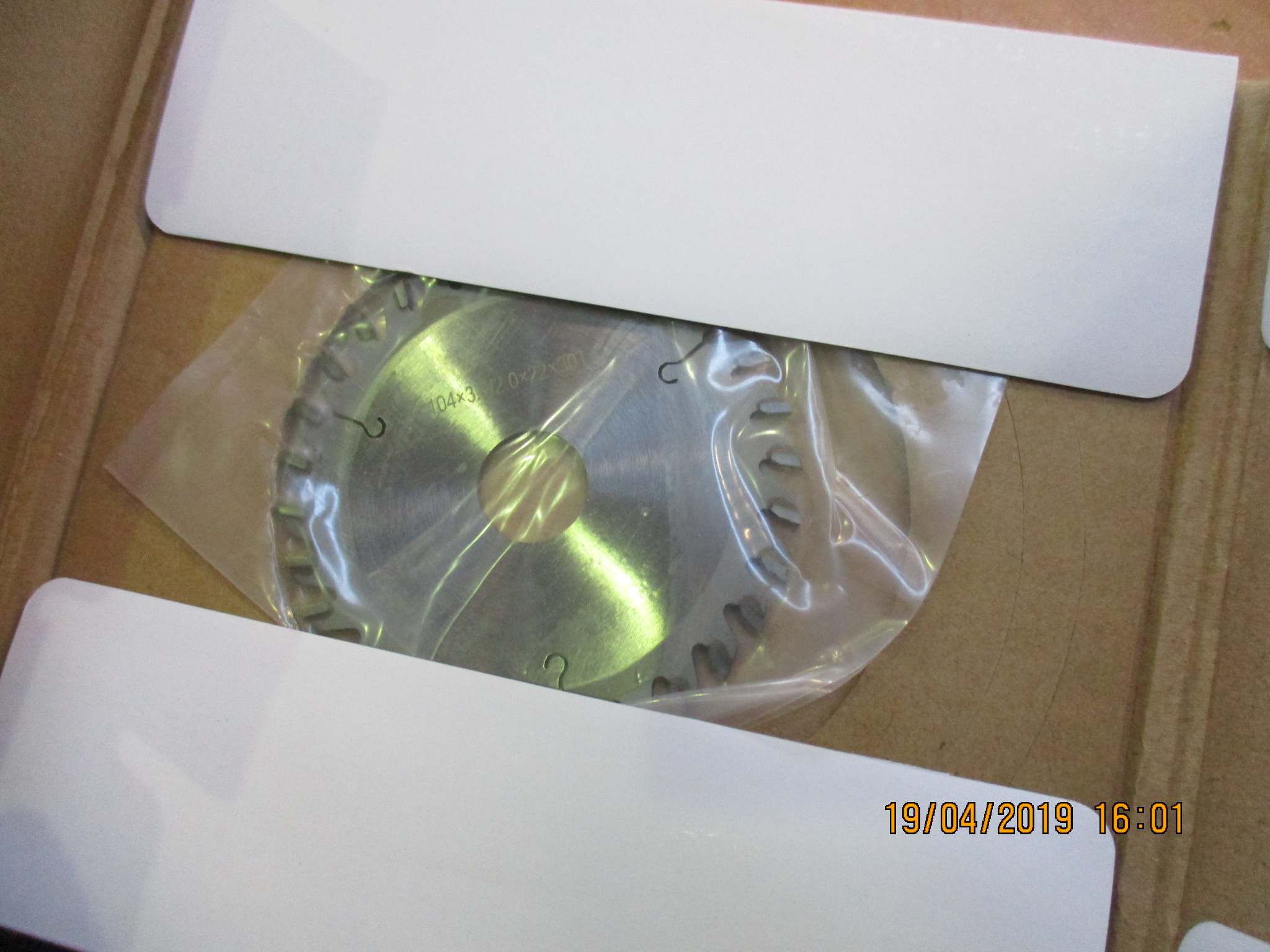 Фрезы на торцовочный узел (2 шт.) 104 x 3,0 / 2,0 x 22 x 30Т-ВС