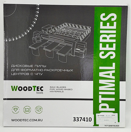 Пила основная Ø380 х 80 х 4,4 / 3,2 Z = 72 WoodTec