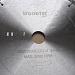 Пила дисковая Ø300 х 30 х 3,2/2,2 Z72 WZ WoodTec