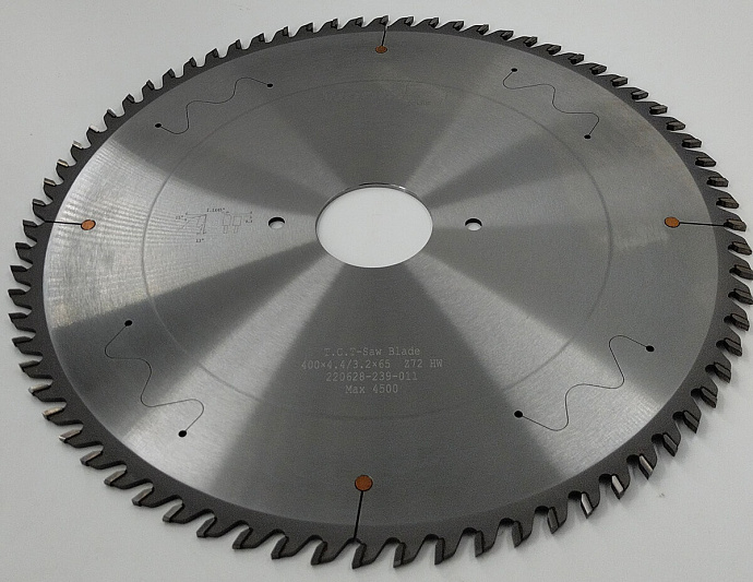 Пила основная Ø400 х 65 х 4,4 / 3,2 Z = 72 WoodTec