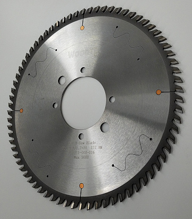 Пила основная Ø300 х 80 х 4,4 / 3,2 Z = 72 WoodTec