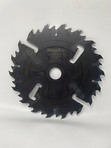 Пила дисковая Ø400 х 50 х 4,2/2,8 Z = (18 + 18) + 4 WoodTec