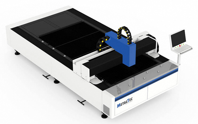 Оптоволоконный лазерный станок для резки металла MetalTec 1530 (1500W)