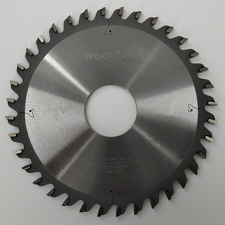 Пила подрезная Ø180 х 45 х 4,7-5,9 Z = 36 WoodTec