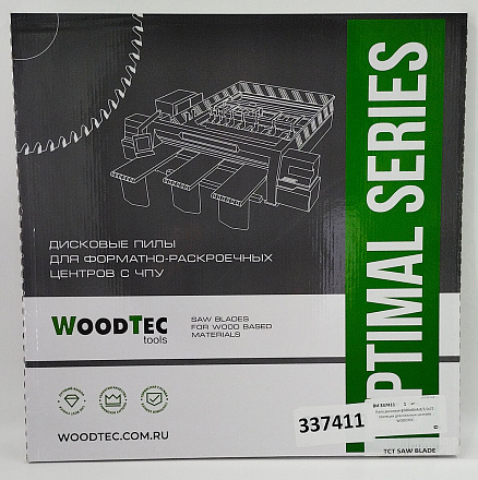 Пила основная Ø380 х 60 х 4,8 / 3,5 Z = 72 WoodTec