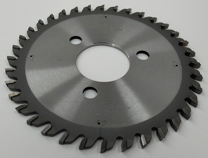 Пила подрезная Ø160 х 45 х 4,3-5,5 Z = 36 WoodTec