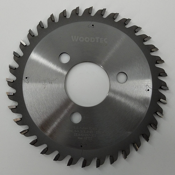 Пила подрезная Ø160 х 45 х 4,3-5,5 Z = 36 WoodTec