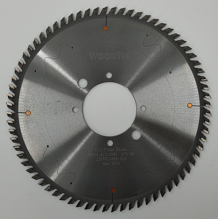 Пила основная Ø300 х 80 х 4,4 / 3,2 Z = 72 WoodTec