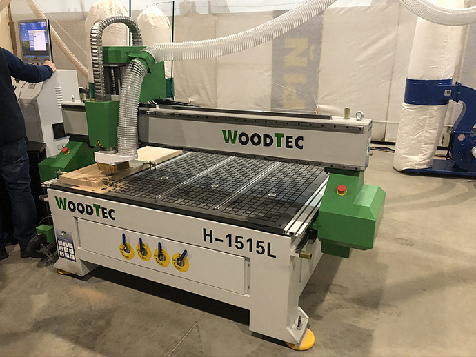 Фрезерно-гравировальный станок с ЧПУ WoodTec H 1515L