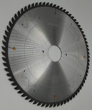 Пила основная Ø400 х 65 х 4,4 / 3,2 Z = 72 WoodTec