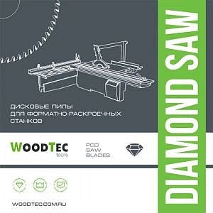 Основная алмазная пила WoodTec Ø300 х 3,2 / 2,2 х 30 Z=72 Н6,4