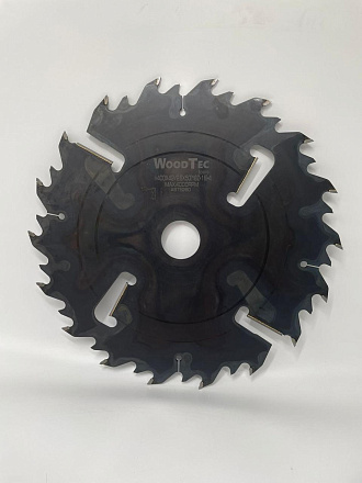 Пила дисковая Ø400 х 50 х 4,2/2,8 Z = (18 + 18) + 4 WoodTec
