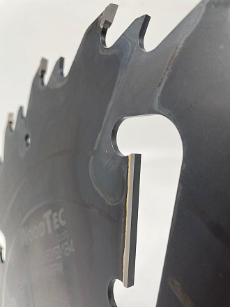 Пила дисковая Ø400 х 50 х 4,2/2,8 Z = (18 + 18) + 4 WoodTec