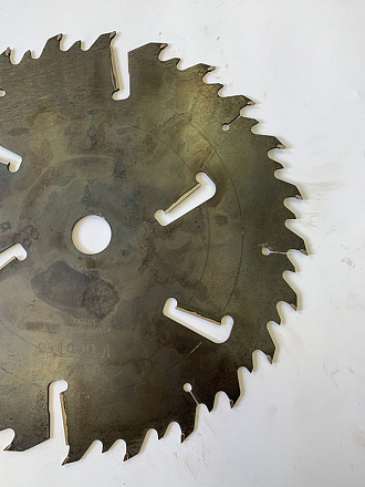 Пила дисковая Ø550 х 50 х 5,1/3,5 Z = (24 + 24) + 6 WoodTec