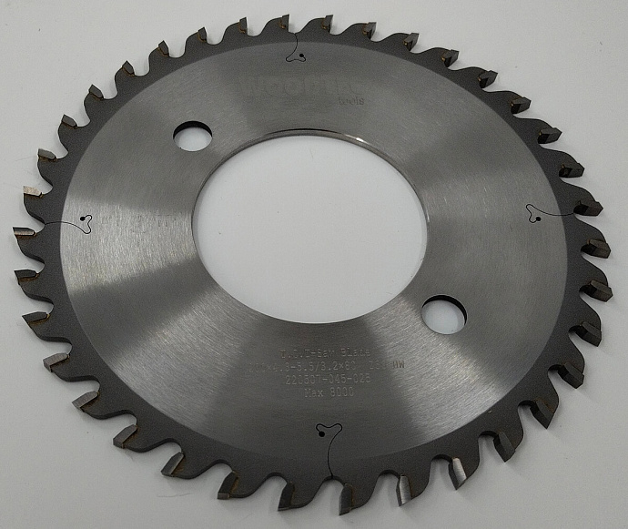 Пила подрезная Ø200 х 80 х 4,3-5,5 Z = 36 WoodTec