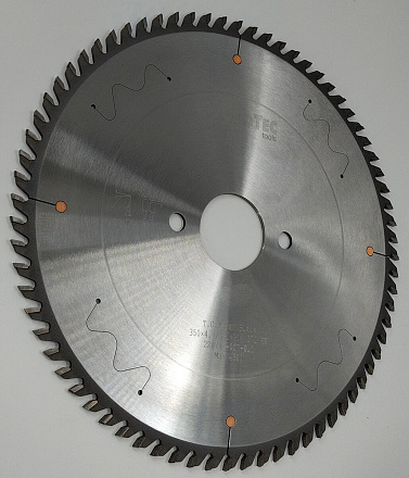 Пила основная Ø350 х 60 х 4,4 / 3,2 Z = 72 WoodTec