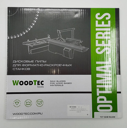 Основная пила WoodTec для форматно-раскроечных станков Ø350 х 30 x 3,5 / 2,5 Z = 108 FZ/TR