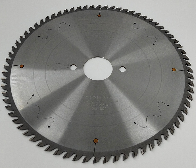 Пила основная Ø380 х 60 х 4,4 / 3,2 Z = 72 WoodTec