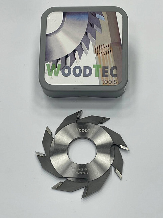 Фреза для сращивания древесины на микрошип 160x50 H4 Z4 ТСТ WoodTec