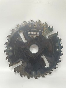 Пила дисковая Ø350 х 50 х 4,0/2,5 Z = (24 + 24) + 4 WoodTec