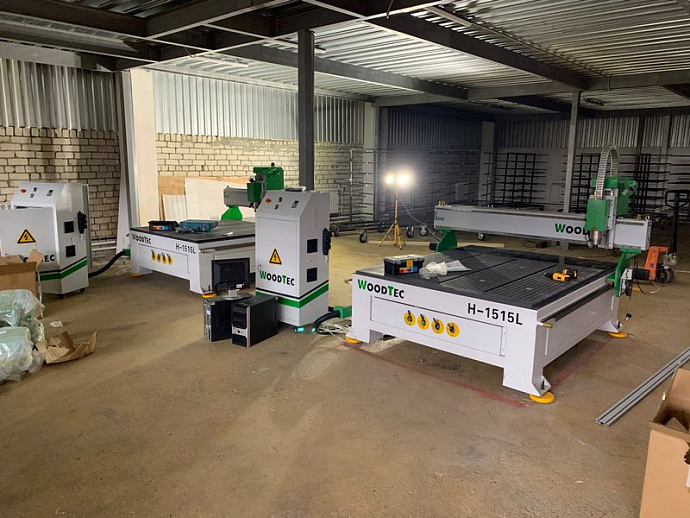 Фрезерно-гравировальный станок с ЧПУ WoodTec H 1515L