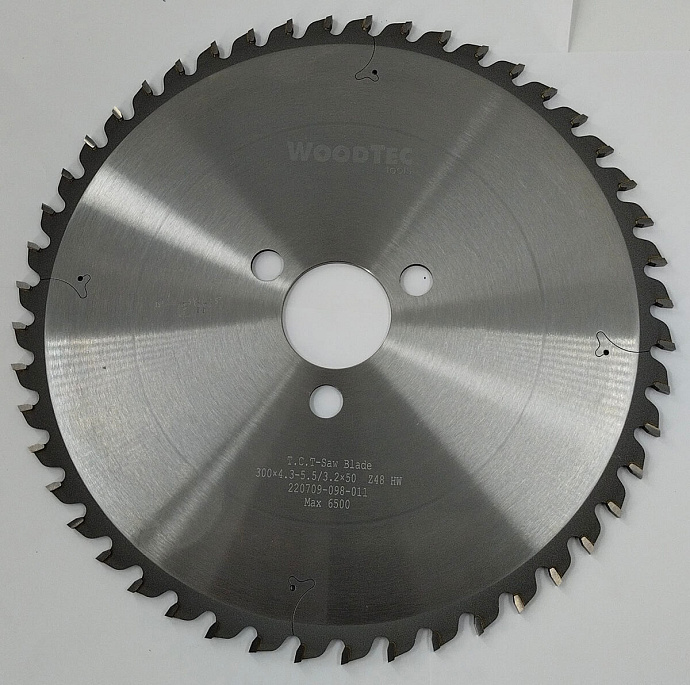 Пила подрезная Ø300 х 50 х 4,3-5,5 Z = 48 WoodTec