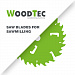 Пила дисковая Ø400 х 50 х 4,2/2,8 Z = (18 + 18) + 4 WoodTec