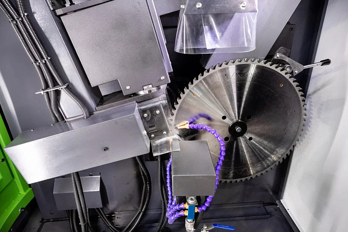 Автоматический станок для заточки дисковых пил с напайками WoodTec WK-600A