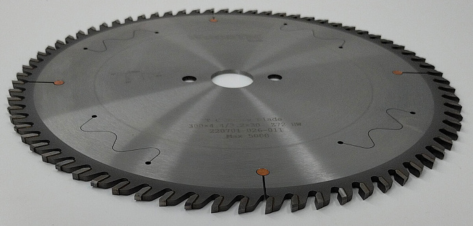 Пила основная Ø300 х 30 х 4,4 / 3,2 Z = 72 WoodTec
