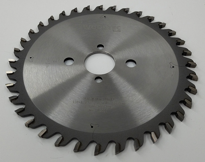 Пила подрезная Ø180 х 30 х 4,3-5,5 Z = 36 WoodTec